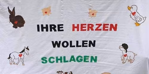 Ein Licht der Hoffnung - 39. Mahnwache Schlachthof Erlangen