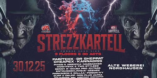 STREZZKIDZ vs HELL KARTELL - 3 STAGES & 35 ACTS I ALTE WEBEREI