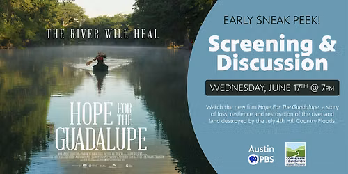RSVP Now - Screening of Hope for the Guadalupe: A Conversation in Studio A