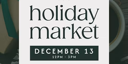 The Society Holiday Market