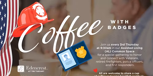 Coffee with Badges at Edencrest