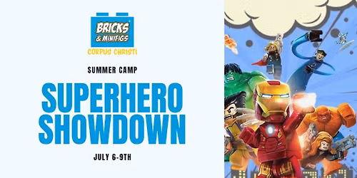 SuperHero Showdown- LEGO Summer Camp