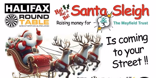 Halifax RT - Santa Sleigh (Skircoat Green)