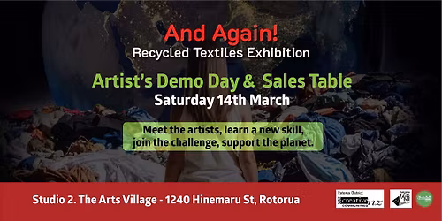 AndAgain! Artist Demo Day & Sales Table