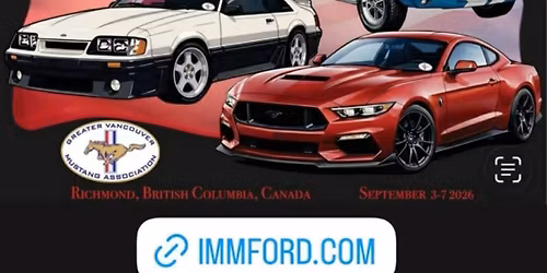 International Mustang Meet 47 presented by the GVMA