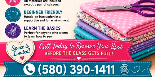 White Dove Sewing Class