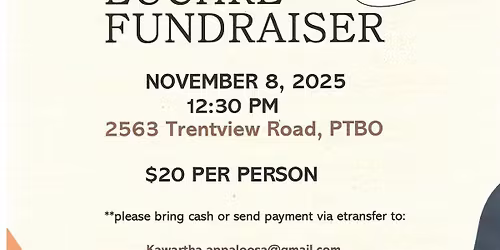 Euchre Tournament Fundraiser