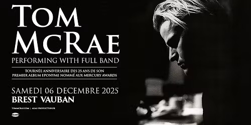 Tom McRae \u2022 Vauban, Brest