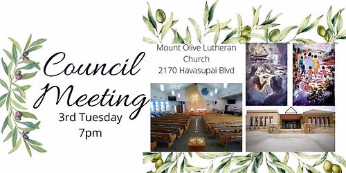 Monthly Council Meeting