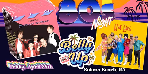 Duran Duran Rio & Hot Lava The B52s at the Belly Up