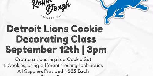 Lion's Cookie Decorating Class