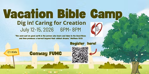 Vacation Bible Camp -- Dig In! Caring for Creation