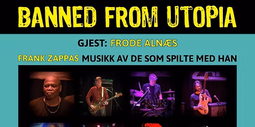 NY DATO: 23.10.2026! Banned From Utopia + Frode Aln\u00e6s