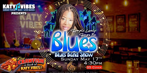 \ud83c\udfb7 Sympli Lovely Blues Night at Katy Vibes! \ud83c\udfb7