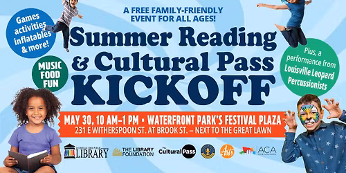 Summer Reading Kickoff & Cultural Pass Showcase