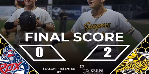 St. Cloud Rox vs. Willmar Stingers