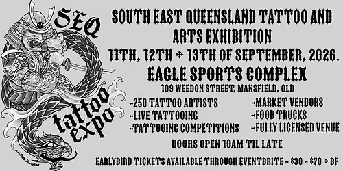 Copy of SOUTH EAST QUEENSLAND TATTOO AND ARTS EXHIBITION