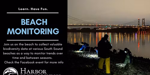 Beach Monitoring - Narrows Beach Park