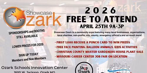 2026 Showcase Ozark-Community Expo