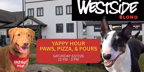 Yappy Hour: Paws, Pizza, and Pours