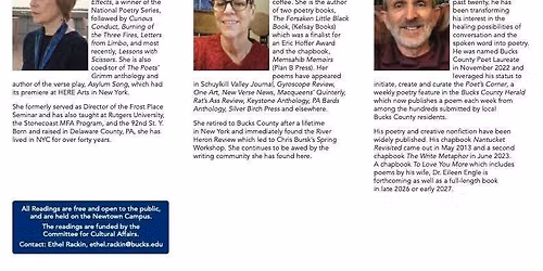 Wordsmiths Presents Jeanne Marie Beaumont, Julie Standig, and Tom Mallouk