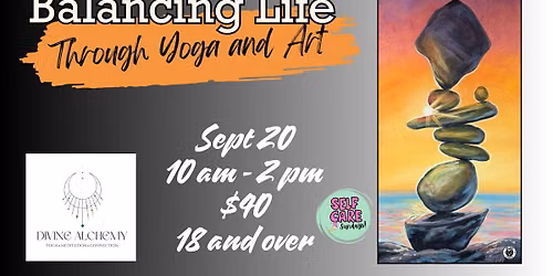 Self-Care Sunday - Balancing Life through yoga and art with Divine Alchemy