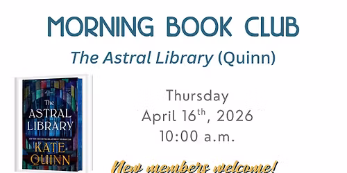 Thursday Morning Book Chat