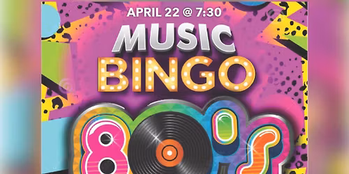 80's Music Bingo