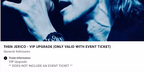 Then Jerico Oxford Tickets