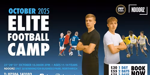 Football Camp - October half term