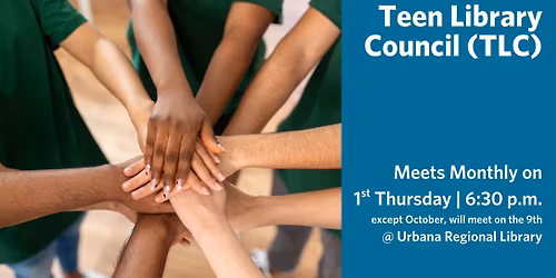 Teen Library Council (TLC) ages 11-18