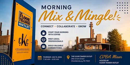 Mix & Mingle In The Morning 