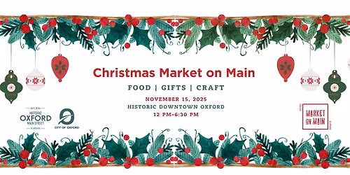 2025 Christmas Market on Main