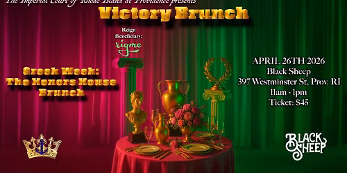  VICTORY BRUNCH: Greek Week \u2013 The Honors House Brunch