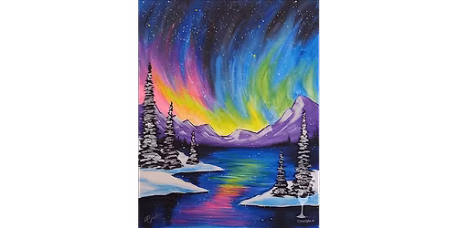 Aurora Glow - Paint and Sip in San Antonio | Classpop!\u2122