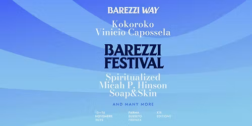 Barezzi Festival 2025