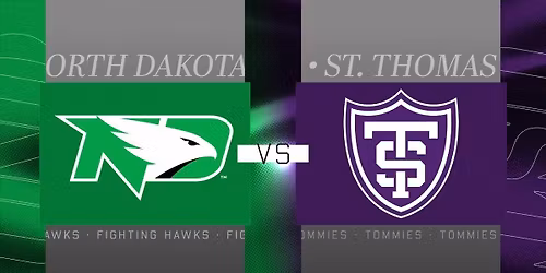 North Dakota Fighting Hawks vs. St. Thomas University Tommies