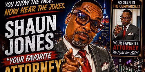 SHAUN JONES \u2013 LIVE AT COMEDY IN HARLEM