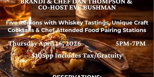 Whiskey Tasting & Social Mixer at D'Agostino's Trattoria