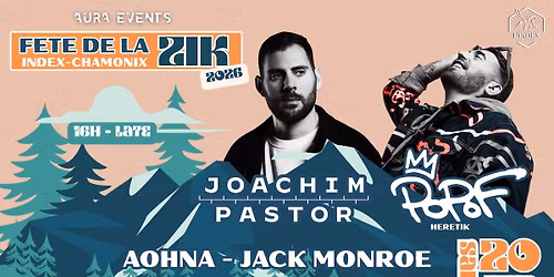 FETE DE LA MUSIQUE 2026 w\/ Joachim Pastor, Popof, Aohna, Jack Monroe