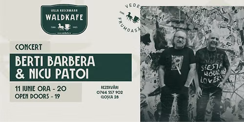 Concert Berti Barbera & Nicu Patoi