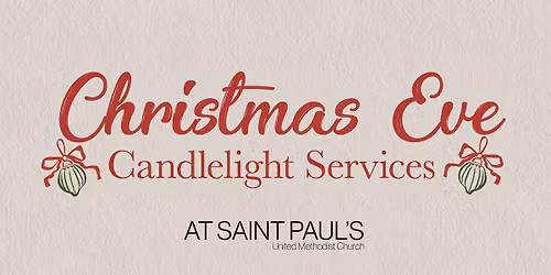 Christmas Eve Candlelight Services