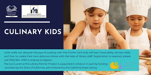 Culinary Kids | Ages 8-12