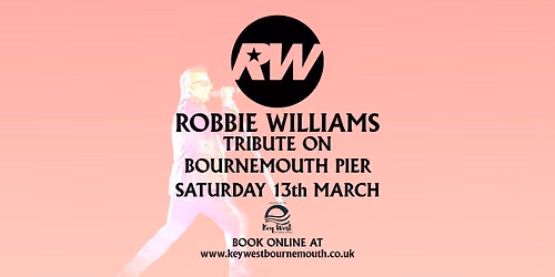 Robbie WIlliams Tribute on Bournemouth Pier