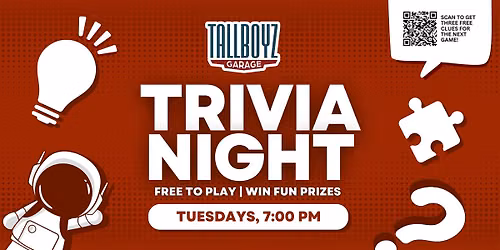 Overland Park Trivia Night | Tallboyz Garage