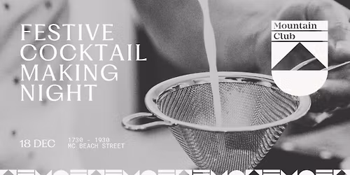 Festive Cocktail Making Night