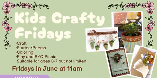 Kids Crafty Fridays