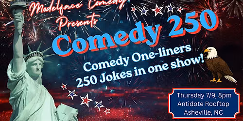 Comedy 250! A night of one-liners at Antidote