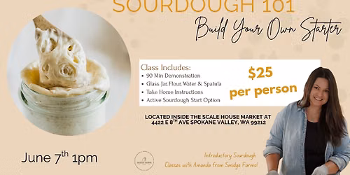 Sourdough 101 Sunday: Starter Class 1