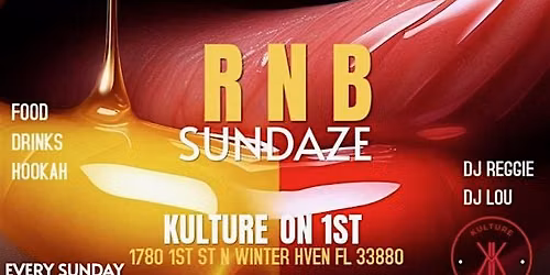 SUNDAZE  AT KULTURE ON 1ST